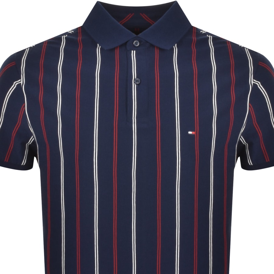 Tommy hilfiger polo striped on sale